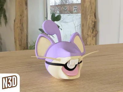 Themed Monster Ball - Rattata Inspired