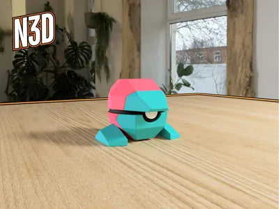 Themed Monster Ball - Porygon Inspired