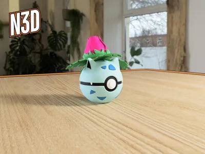 Themed Monster Ball - Ivysaur Inspired