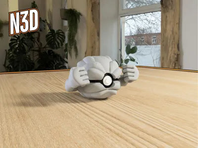 Themed Monster Ball - Geodude Inspired