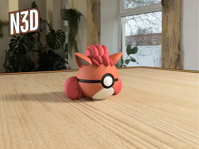 Themed Monster Ball - Vulpix Inspired