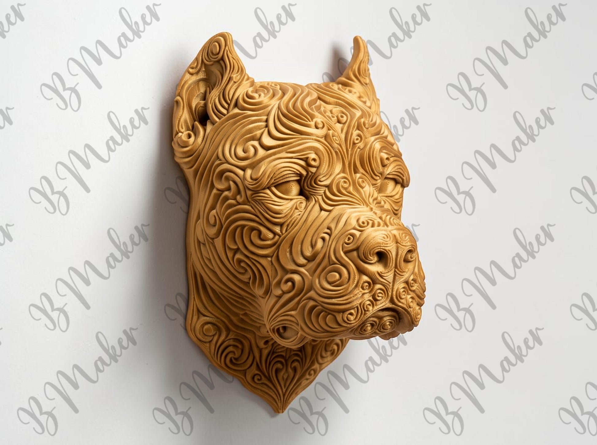 Dogo Argentino wall art — view 2