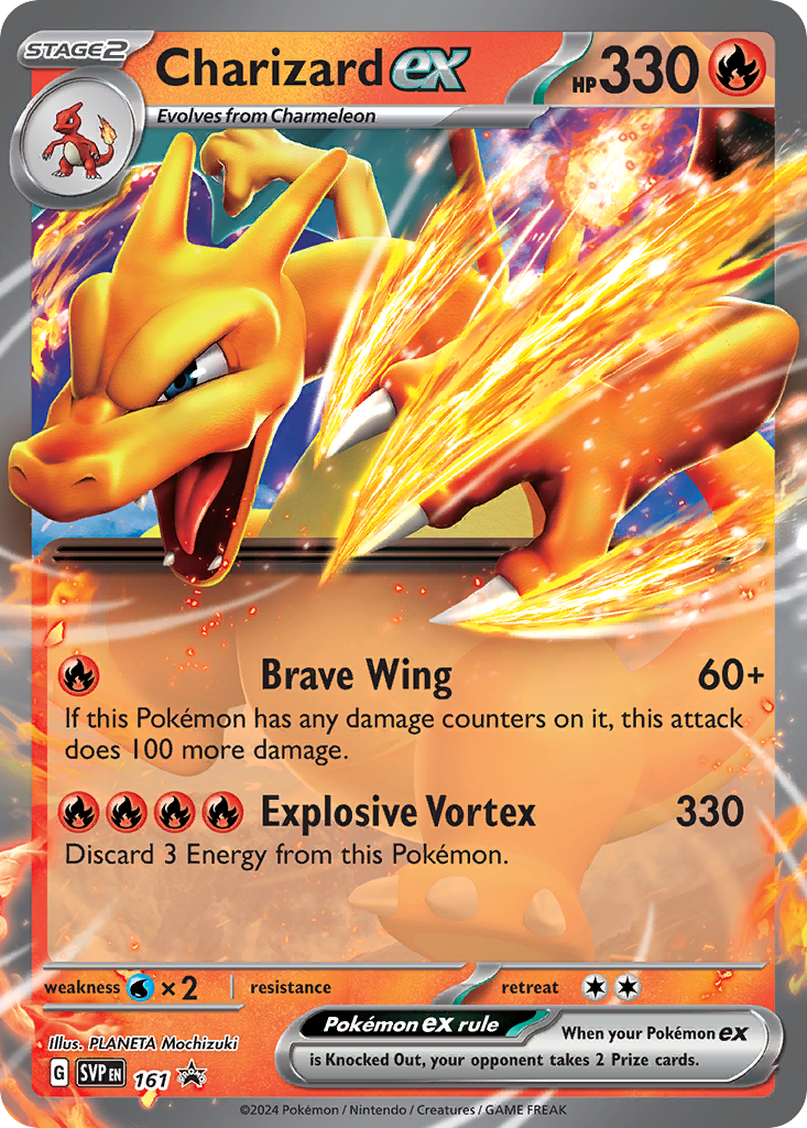 Charizard ex - official card image