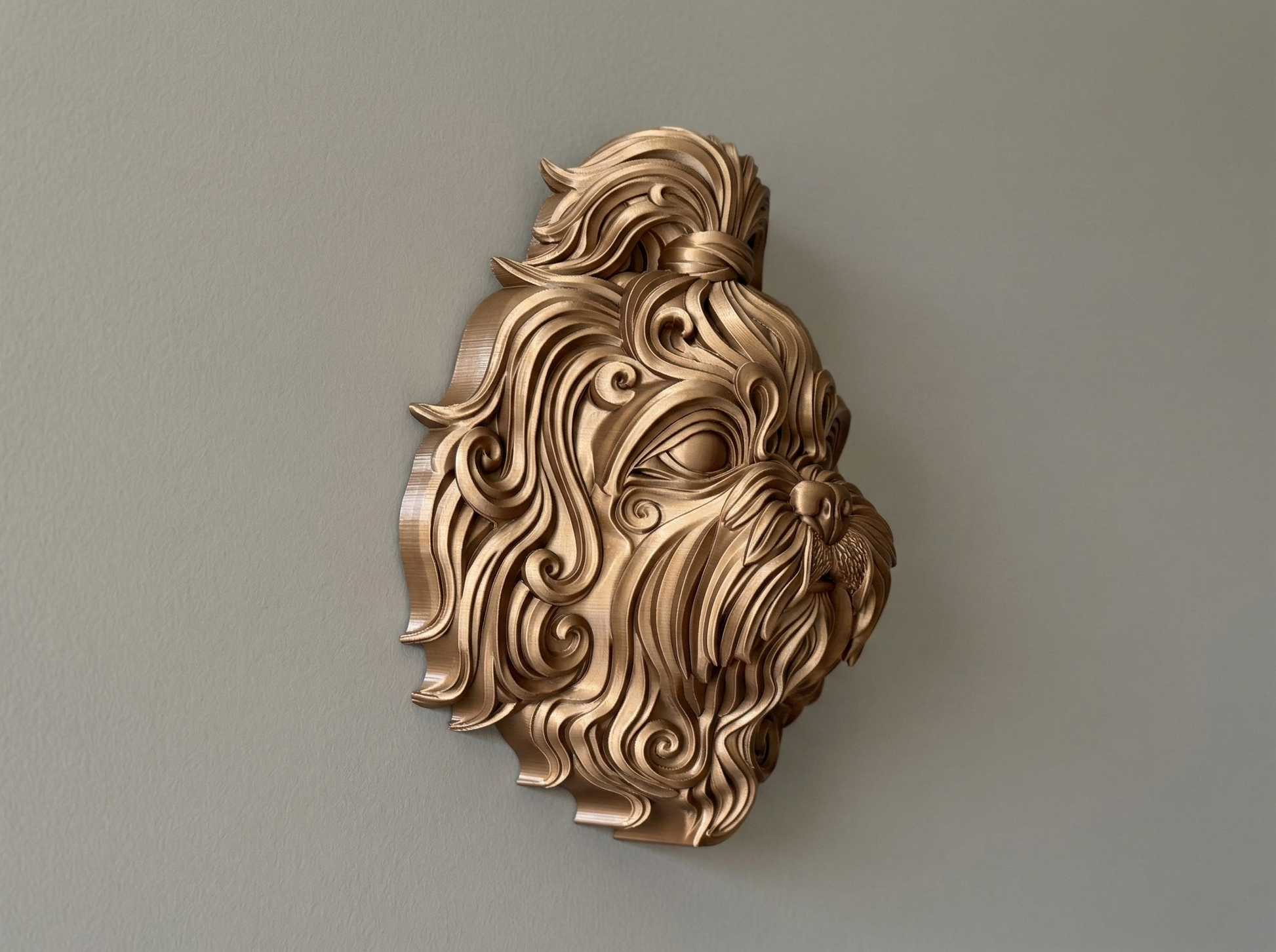 Shih Tzu II wall art — view 2