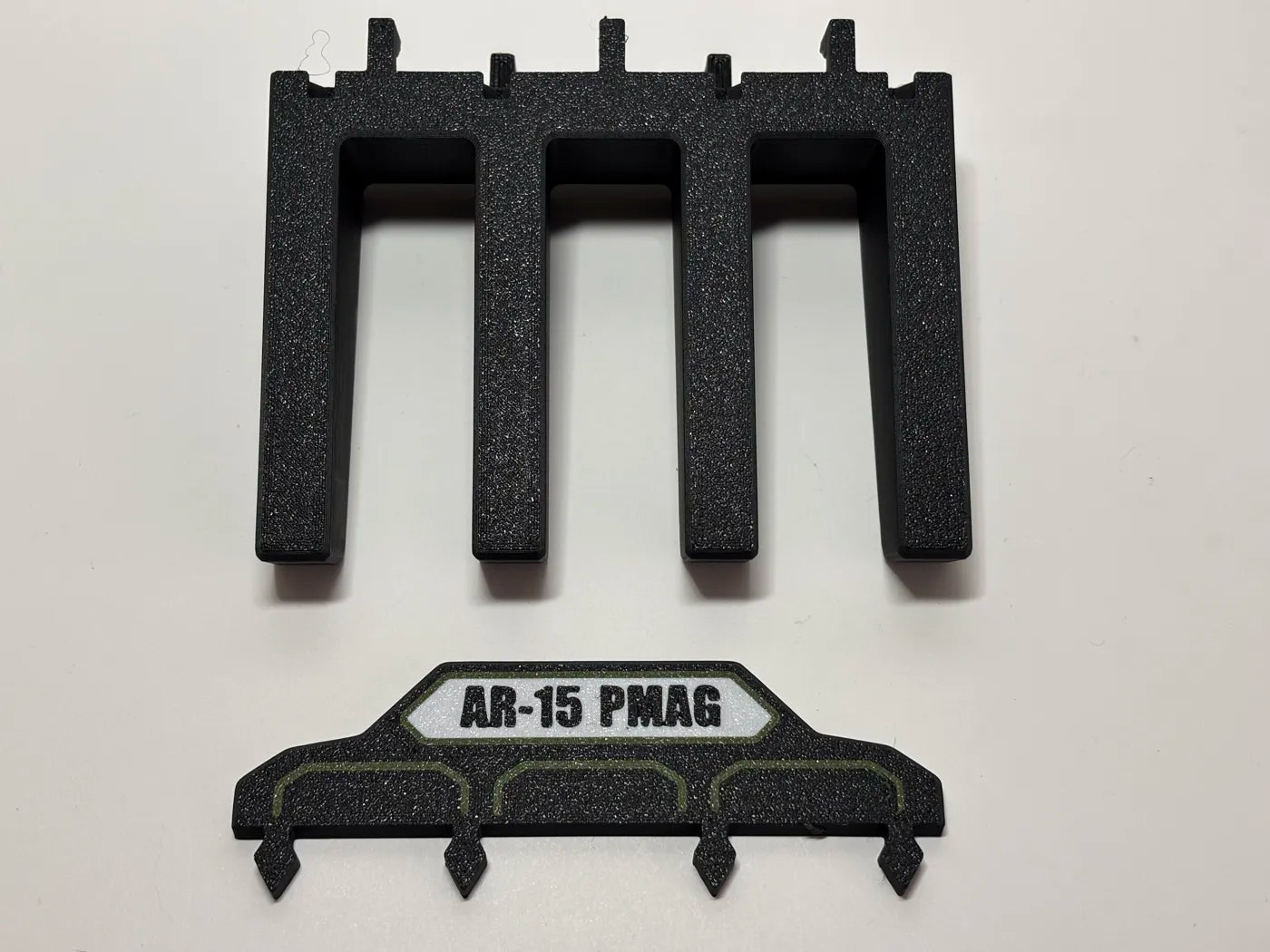 Magazine Holder - AR-15 PMAG - fits IKEA SKADIS - 3D printed by Mythical Makers 3D