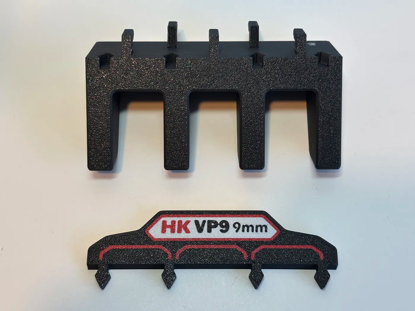 Magazine Holder - HK VP9 - fits IKEA SKADIS - 3D printed by Mythical Makers 3D