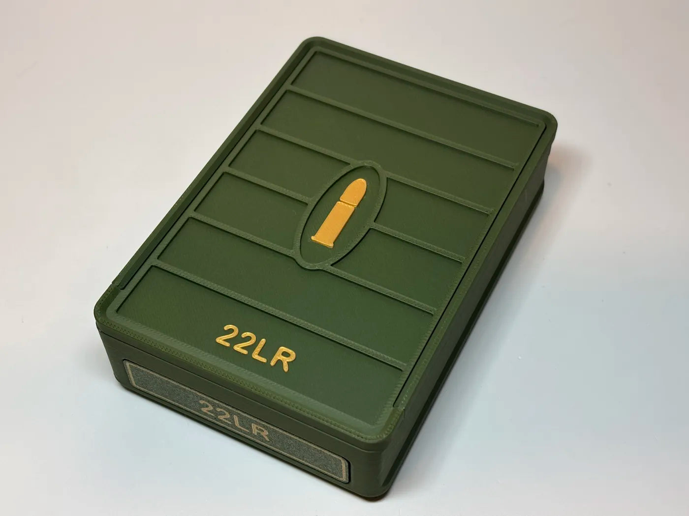 Ammo Storage Box - 22LR - 150 Rounds - 3D printed by Mythical Makers 3D