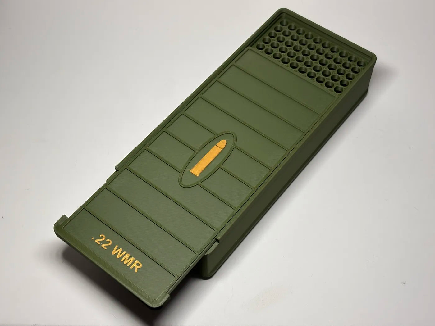 Ammo Storage Box - 22 WMR Magnum - 250 Rounds - 3D printed by Mythical Makers 3D