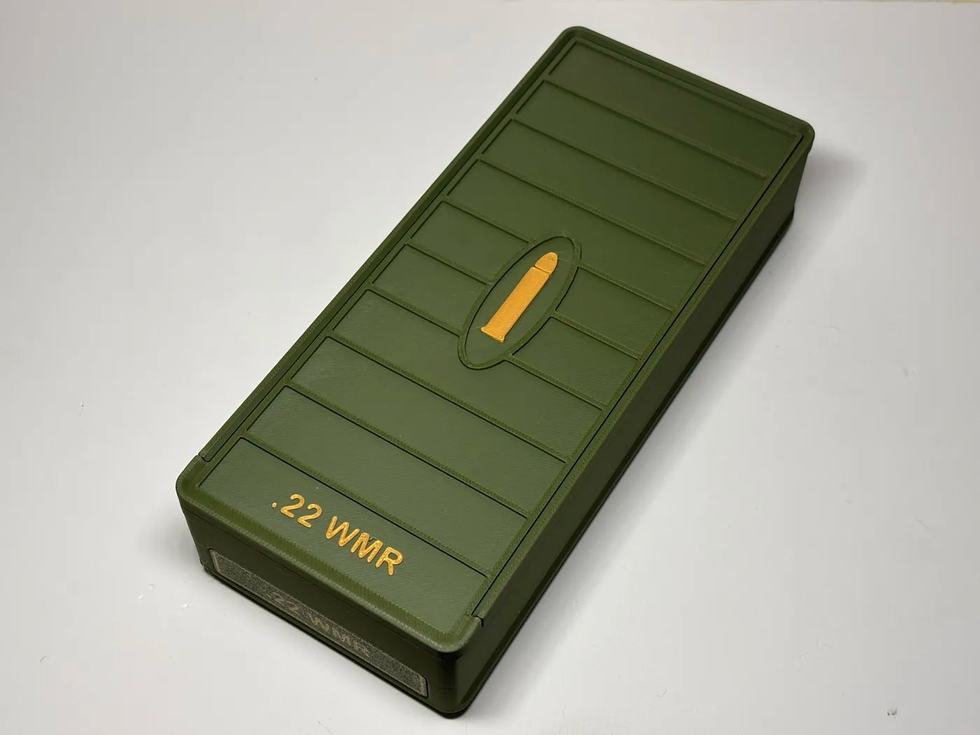 Ammo Storage Box - 22 WMR Magnum - 250 Rounds - 3D printed by Mythical Makers 3D