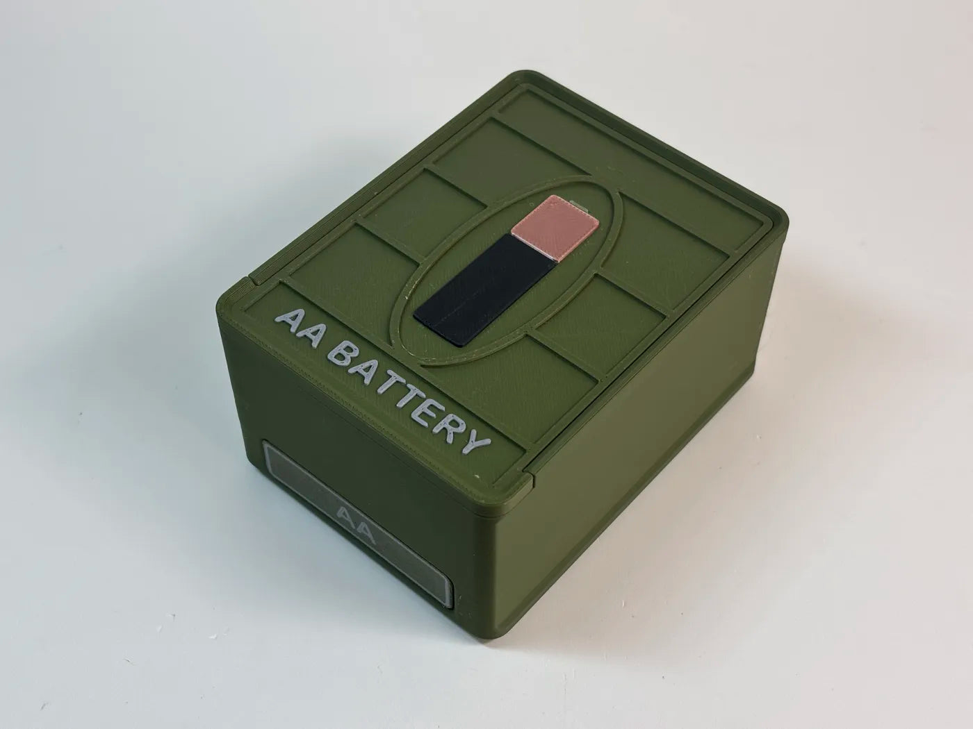Battery Box - AA - 24 Count - Stackable - 3D printed by Mythical Makers 3D