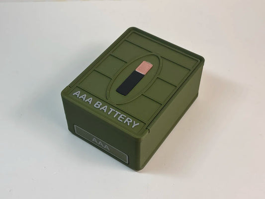 Battery Box - AAA - 48 Count - Stackable - 3D printed by Mythical Makers 3D