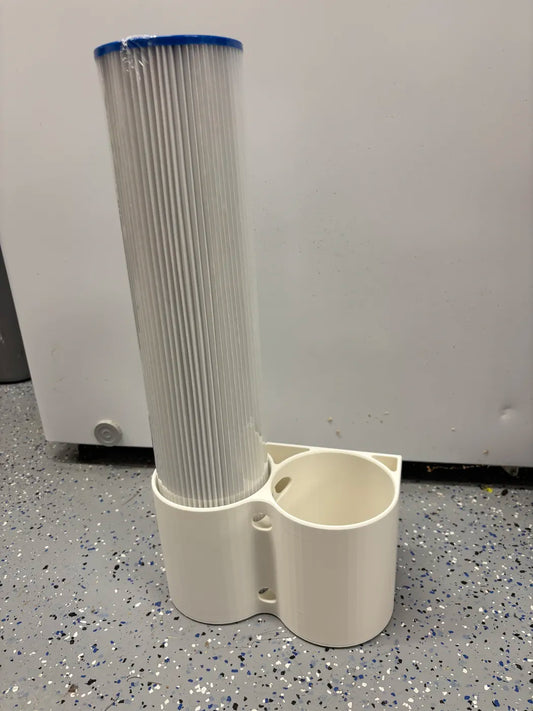 Water Filter Housing Holder - 3D printed by Mythical Makers 3D