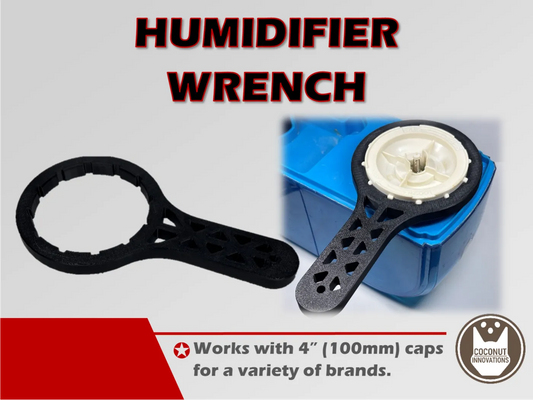 Humidifier Cap Cartridge Spanner Wrench - 3D printed by Mythical Makers 3D
