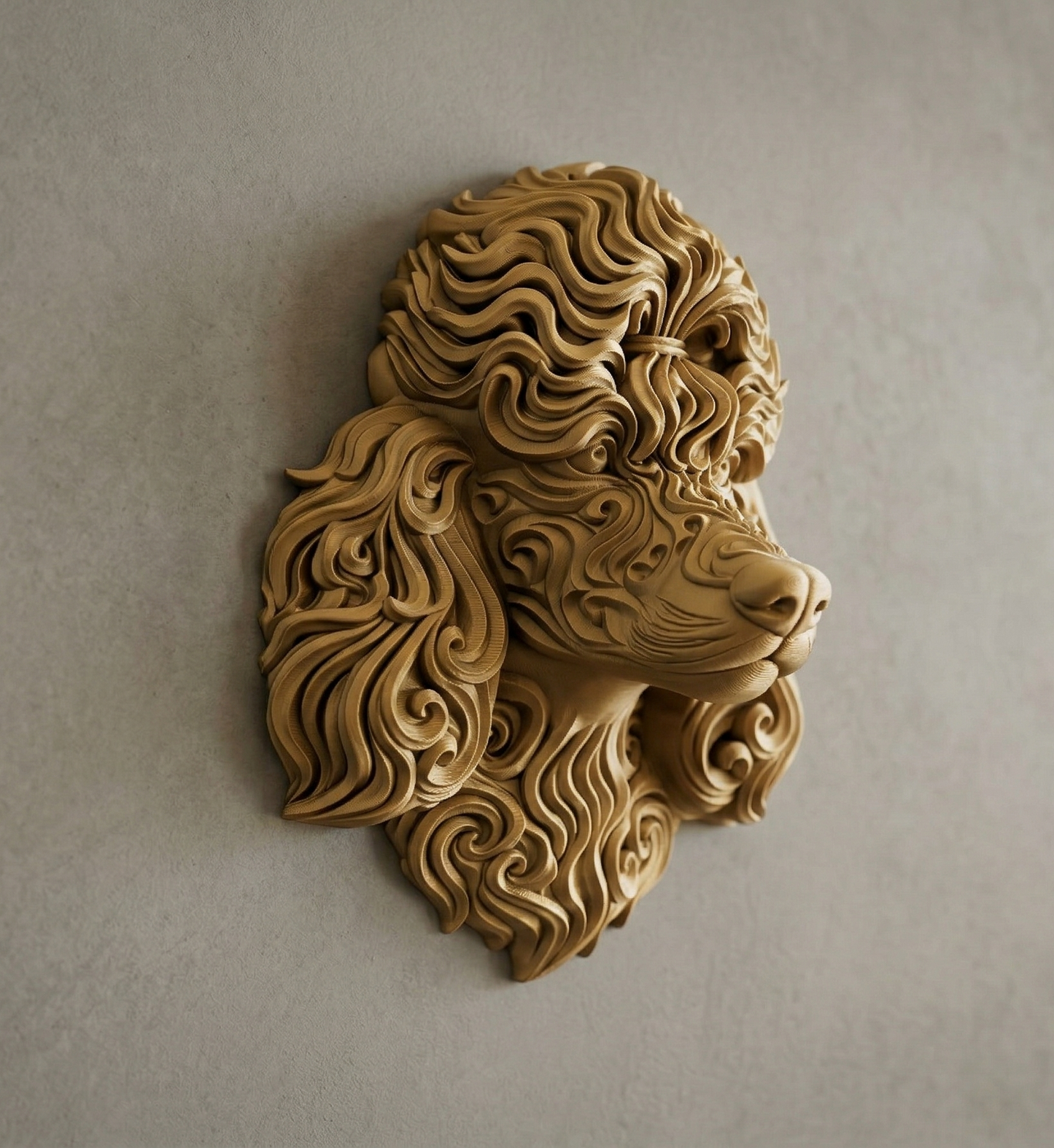 Poodle wall art — view 2
