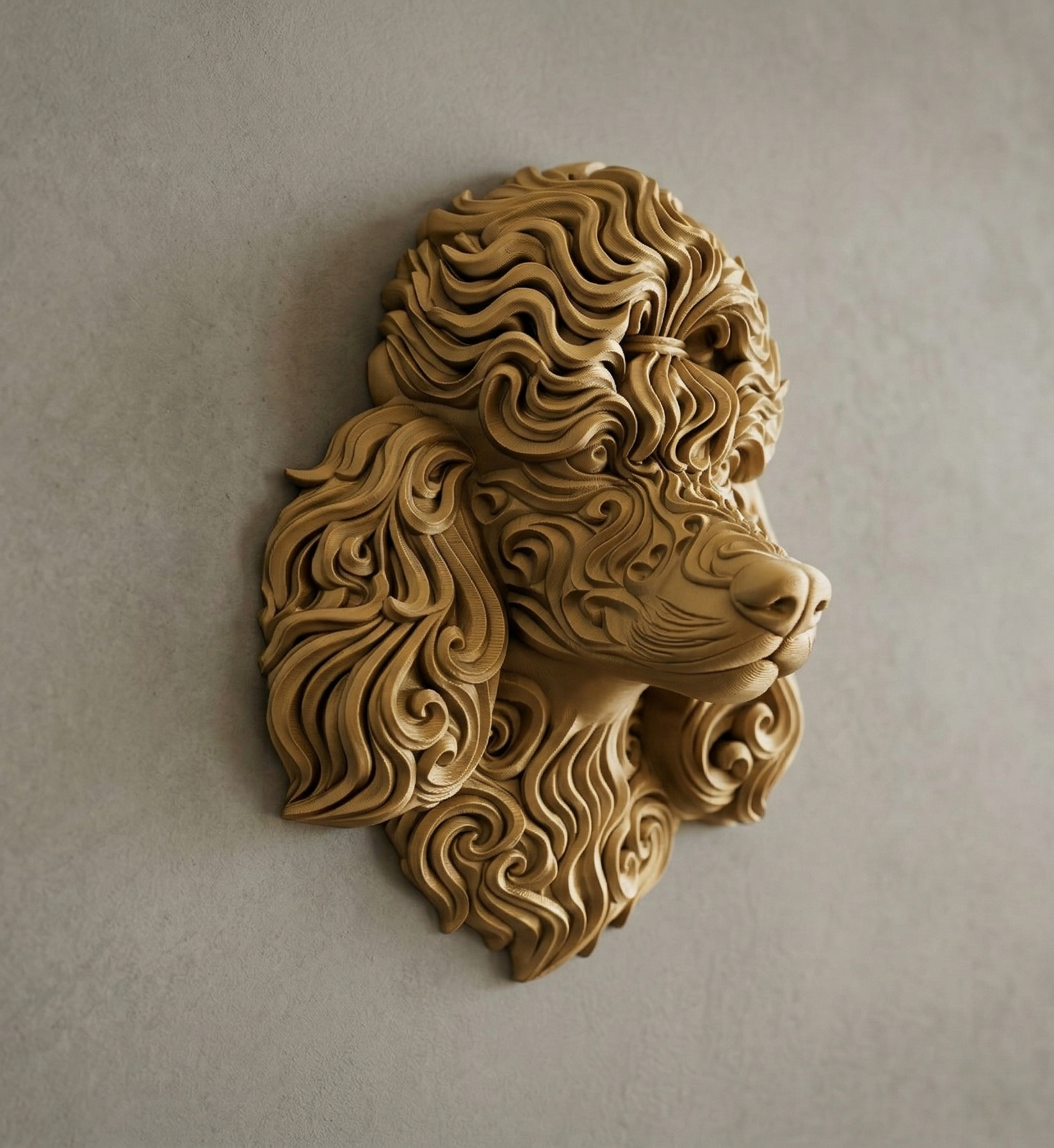 Poodle wall art — view 2
