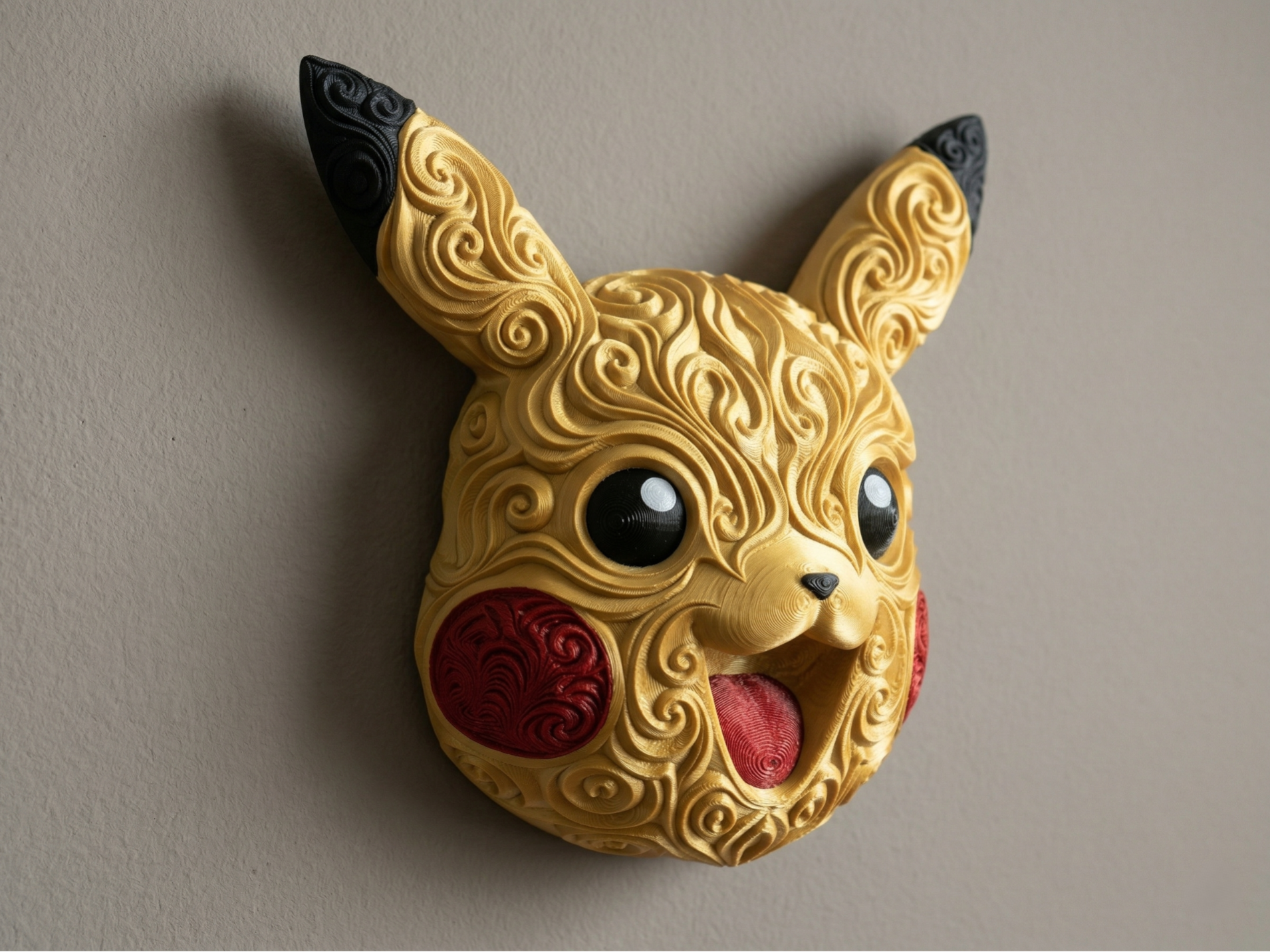 Sparkcheek 3D printed wall art by Mythical Makers 3D