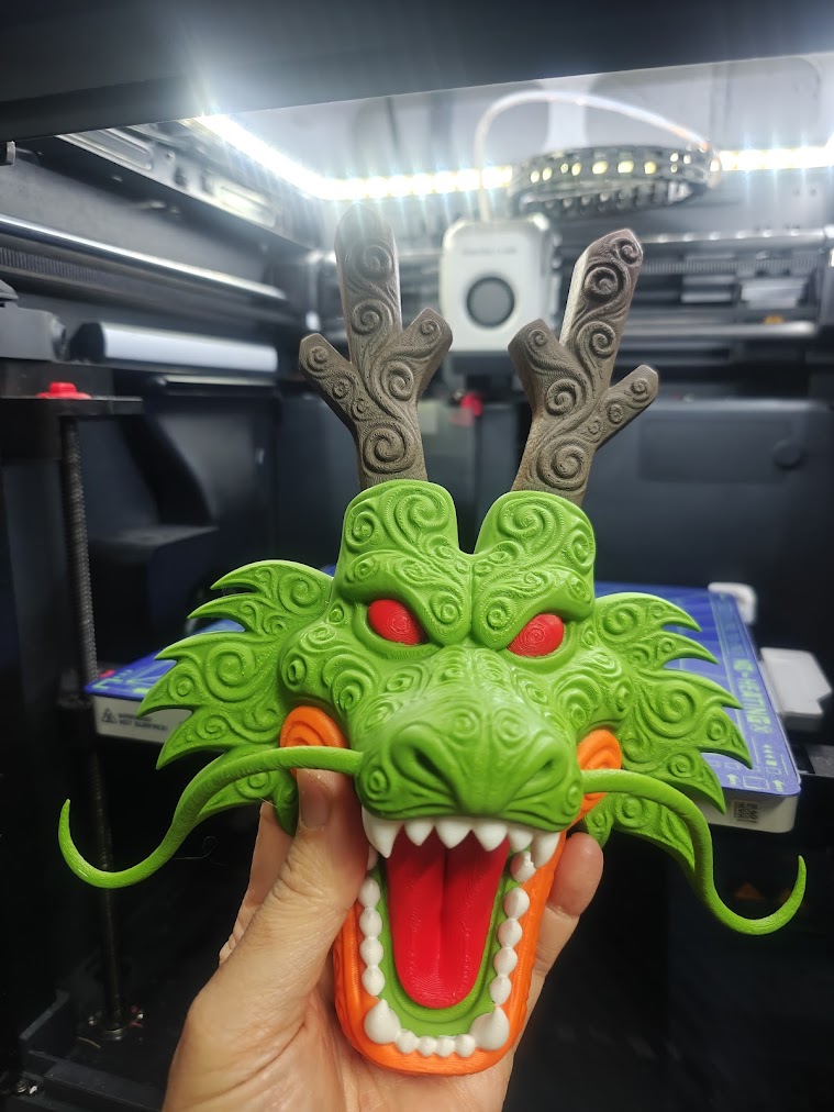 The Wish Dragon wall art — view 3