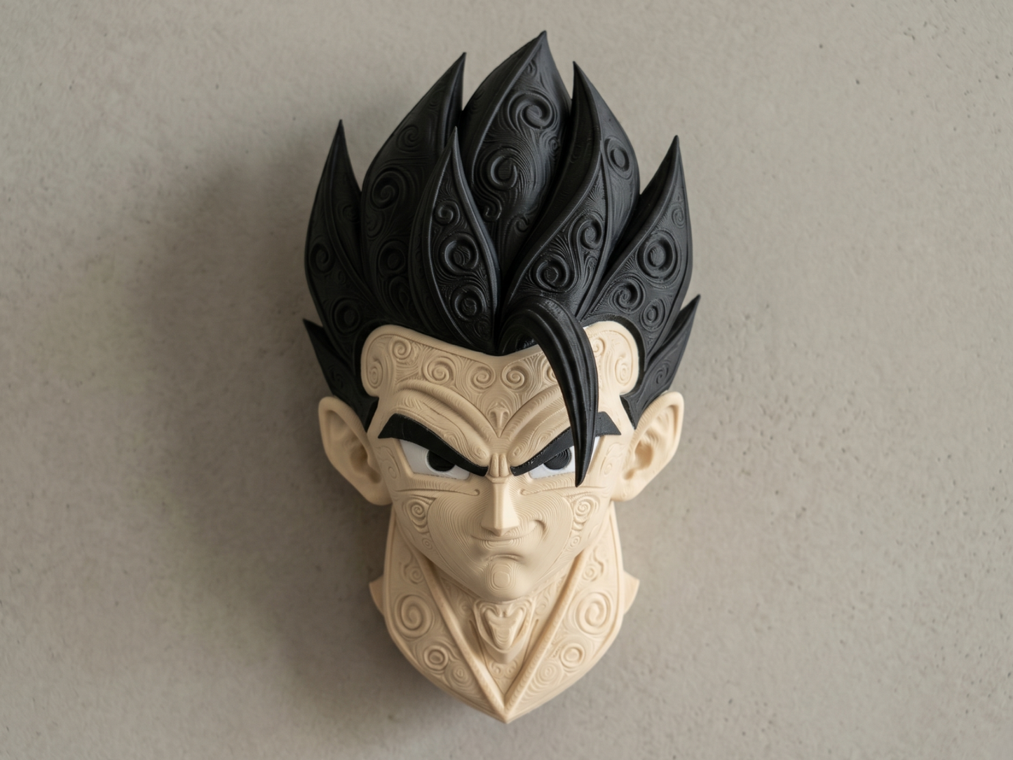 The Scholar Warrior 3D printed wall art by Mythical Makers 3D