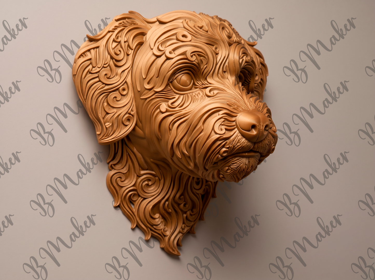 Bolonka Zwetna or Havanese Bichon wall art — view 2