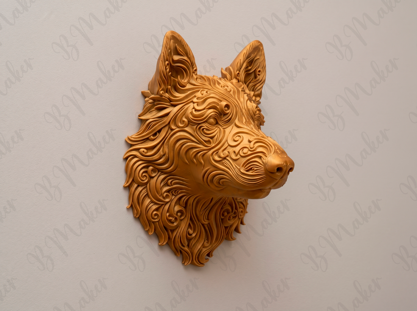 Belgian Shepherd Laekenois wall art — view 2