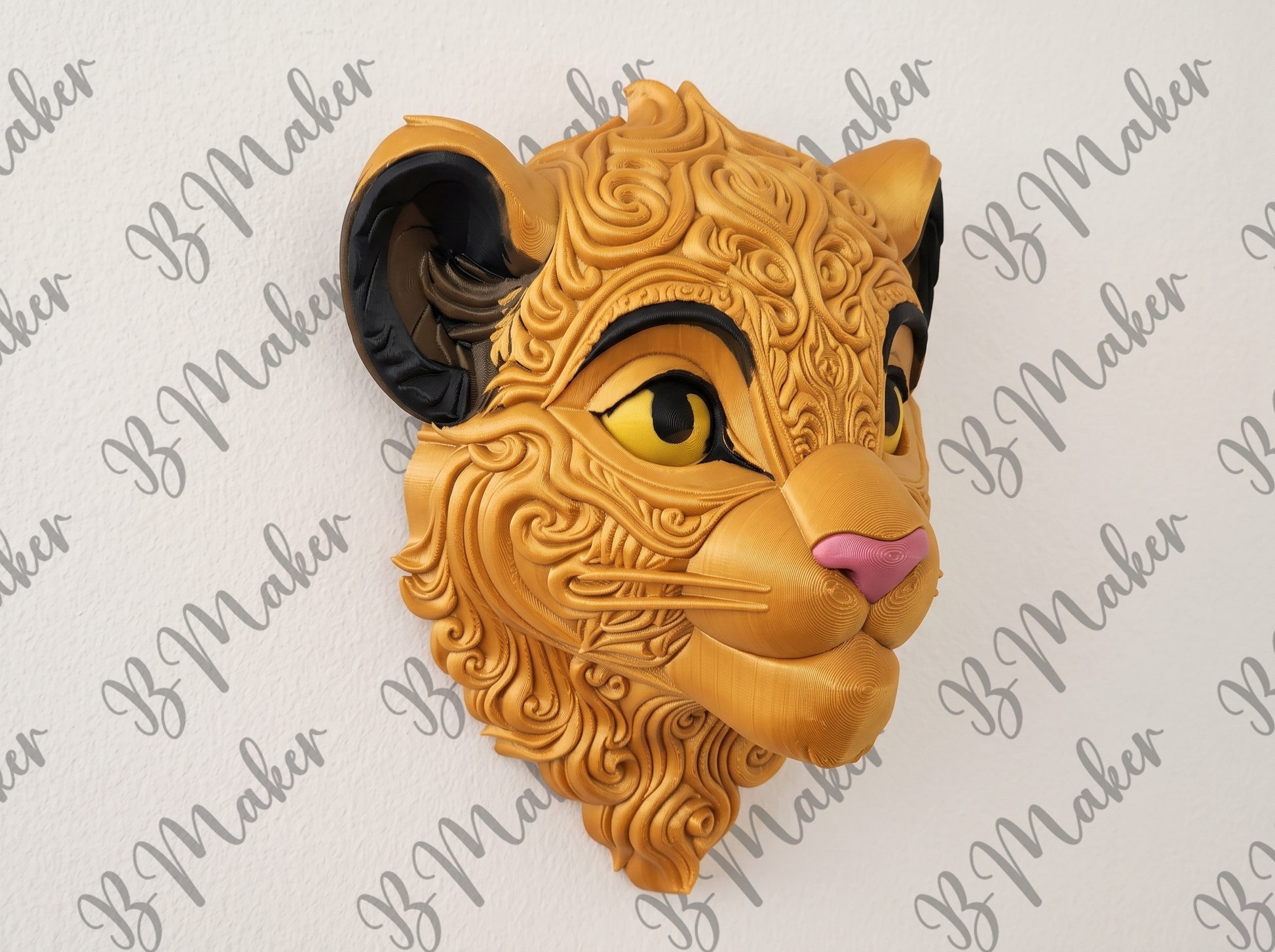 The Little King: Lion wall art — view 2