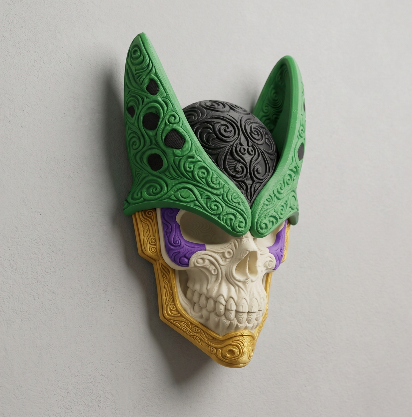 Bio-Android Skull wall art — view 2
