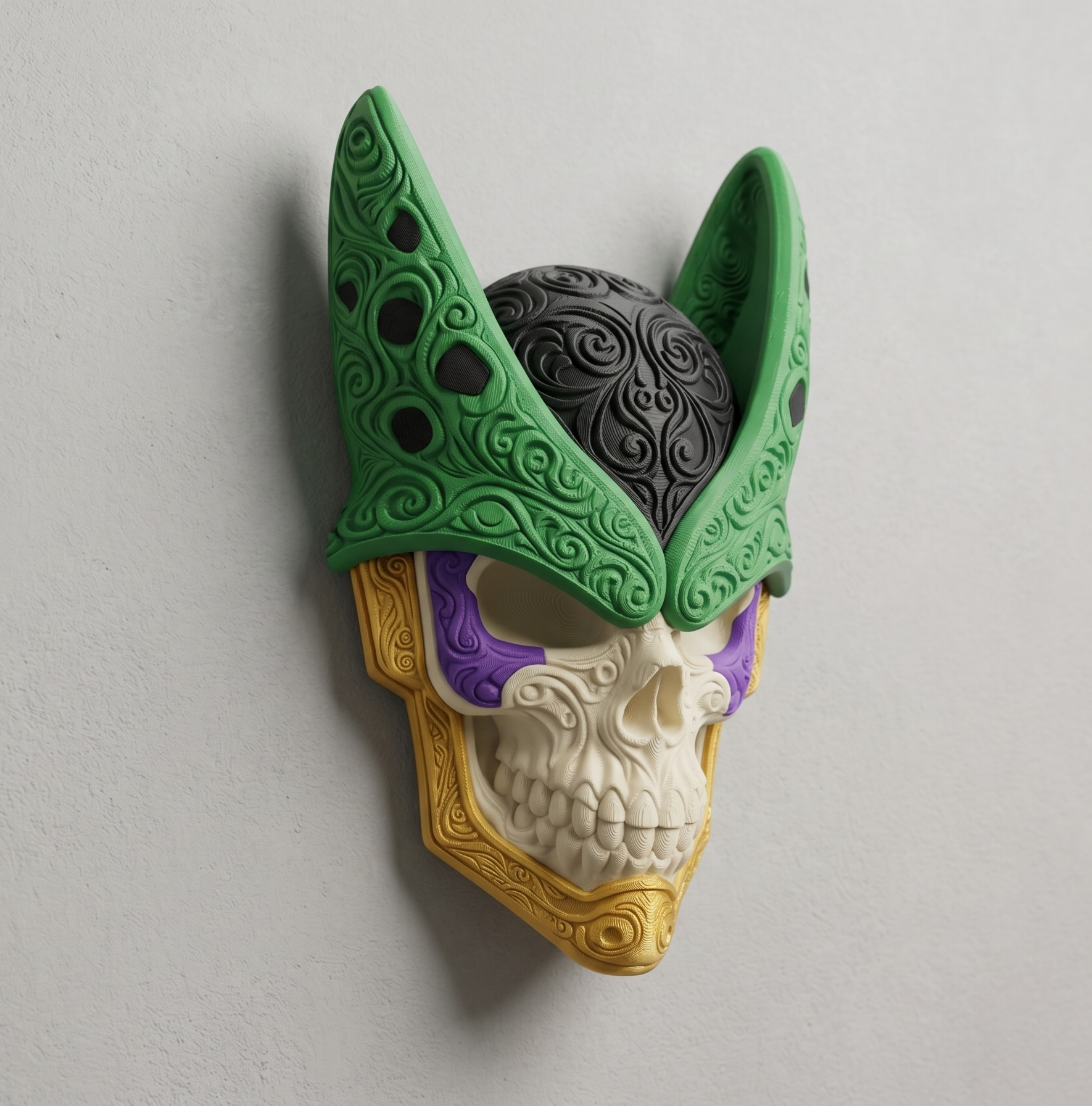 Bio-Android Skull wall art — view 2