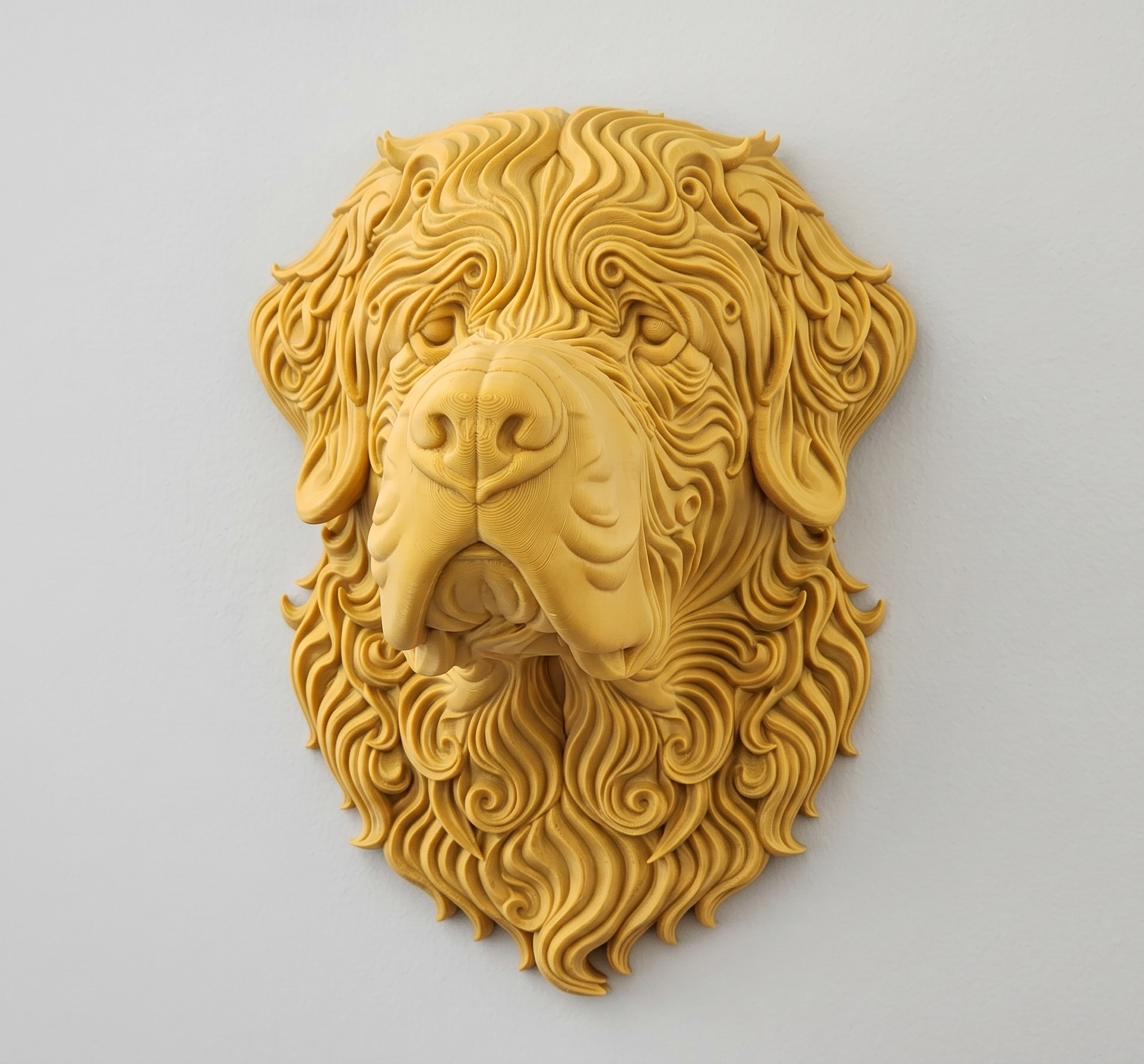 Saint Bernard wall art — view 2