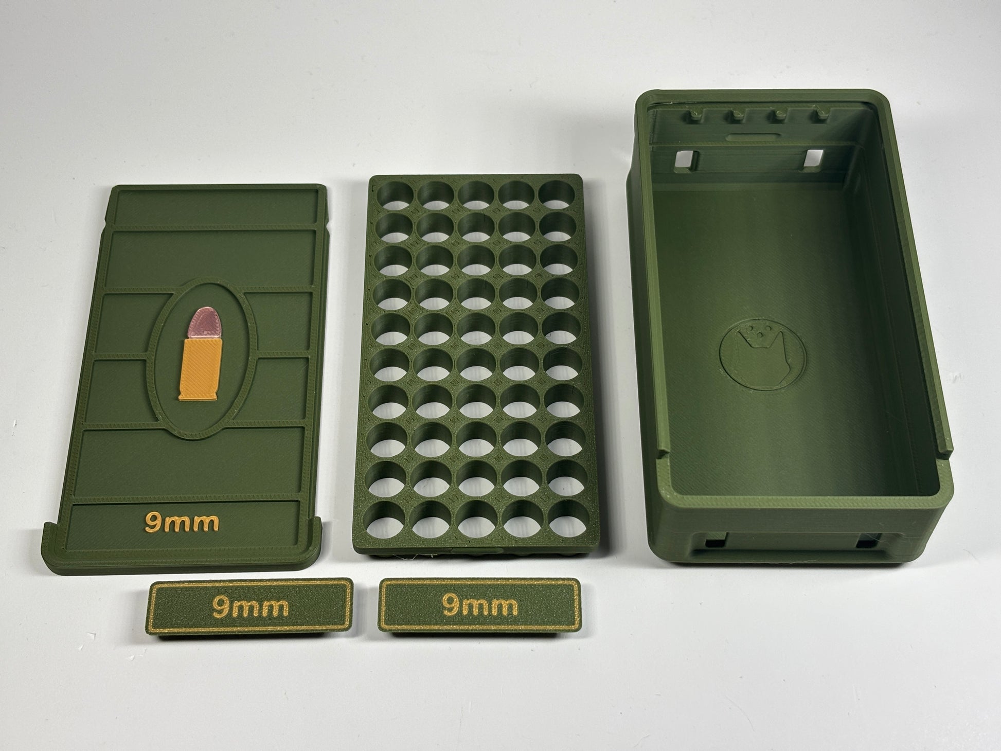 Ammo Storage Box - 9mm - 50 Rounds - view 2