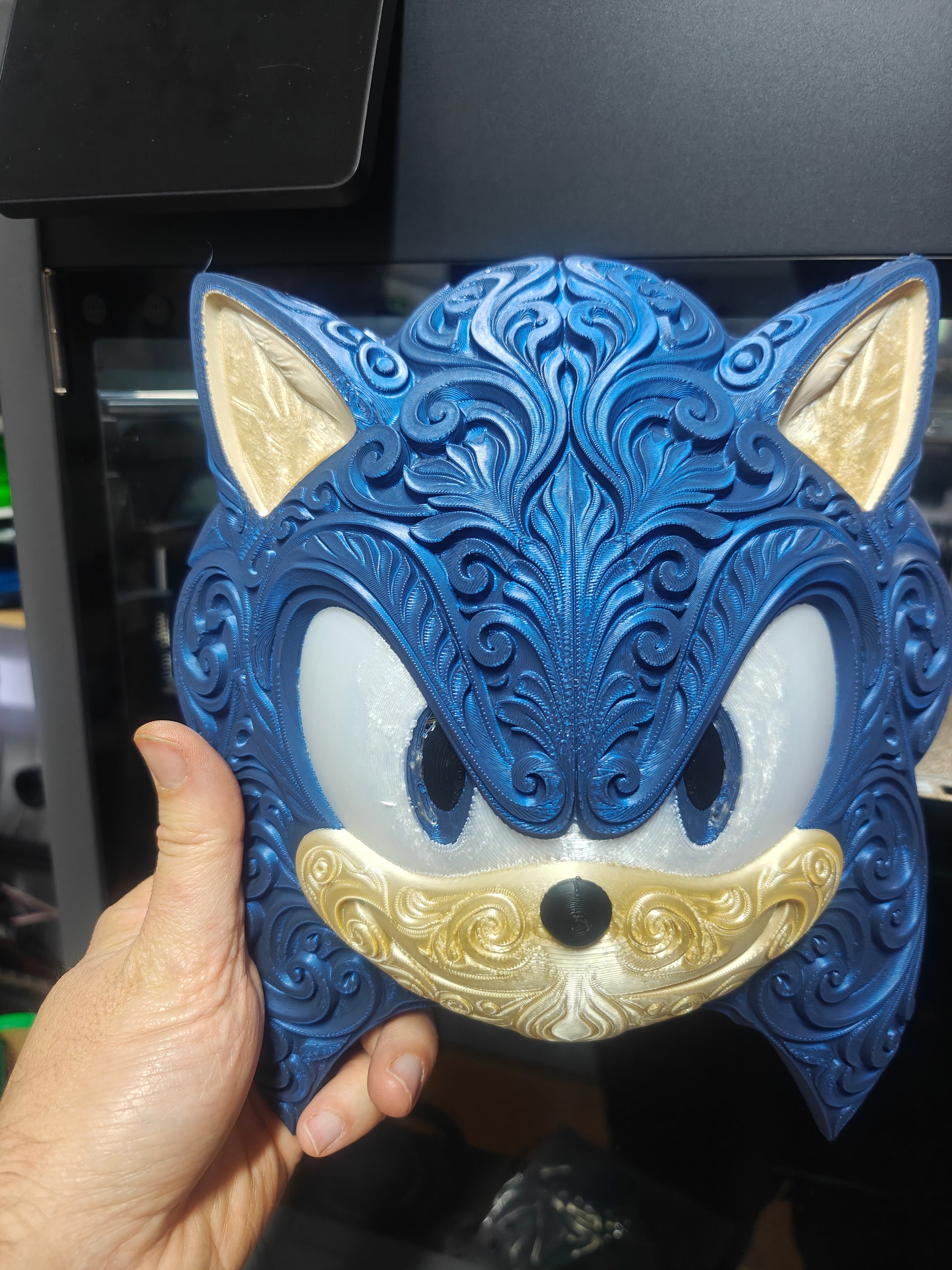 Hedgehog wall art — view 3