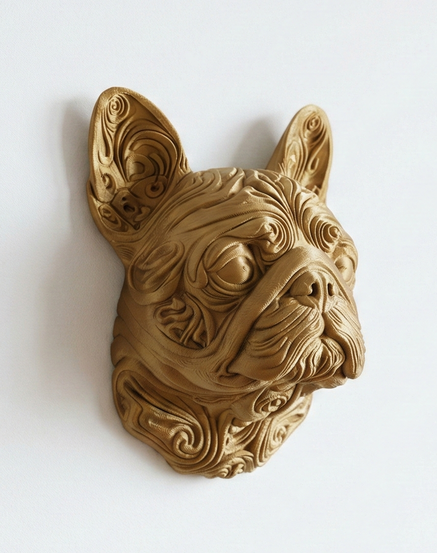French Bulldog wall art — view 2