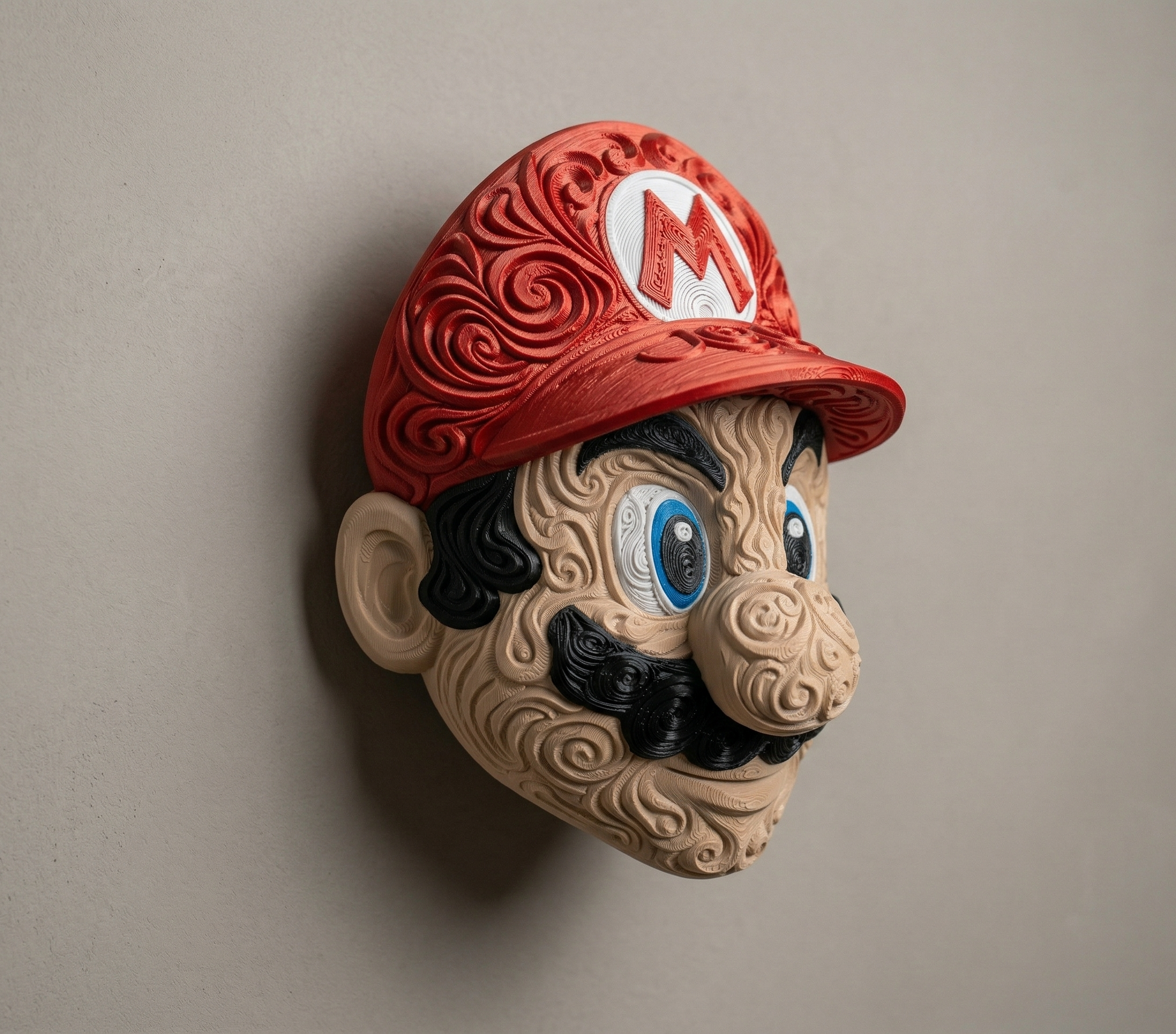 The Red Overalls wall art — view 2