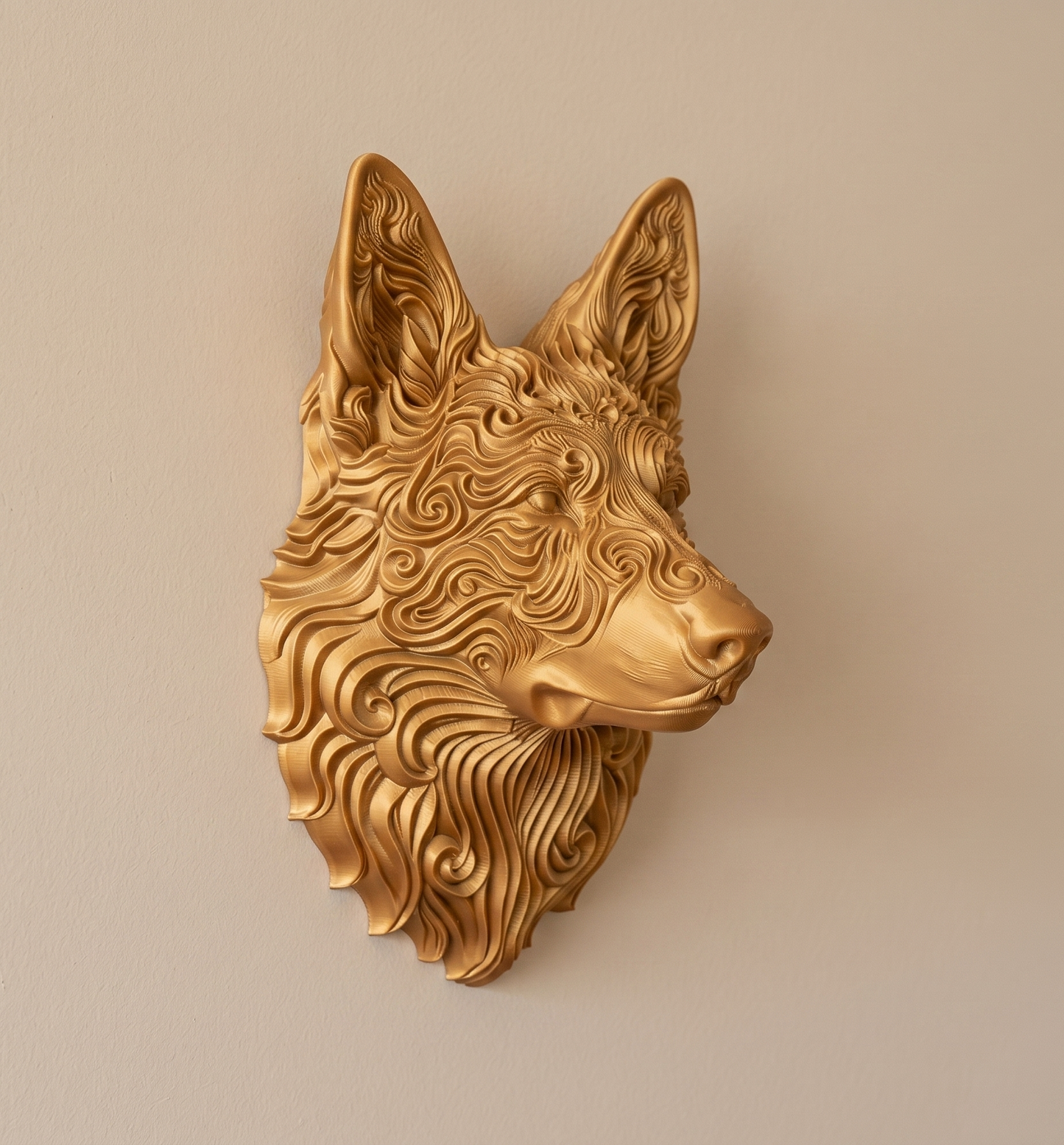 German Shepherd wall art — view 2