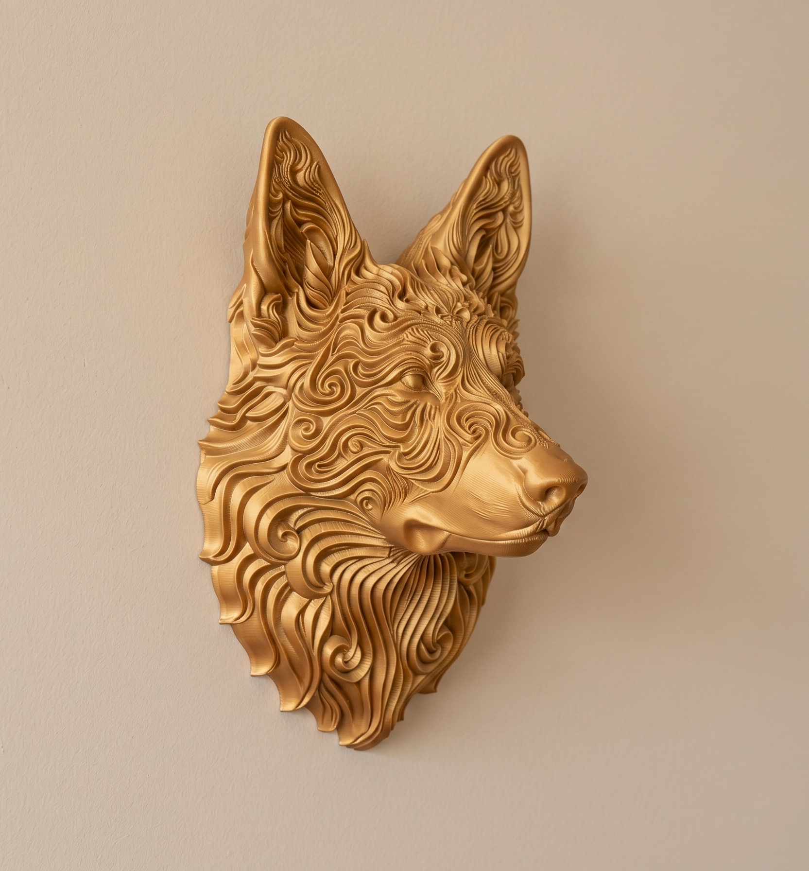 German Shepherd wall art — view 2
