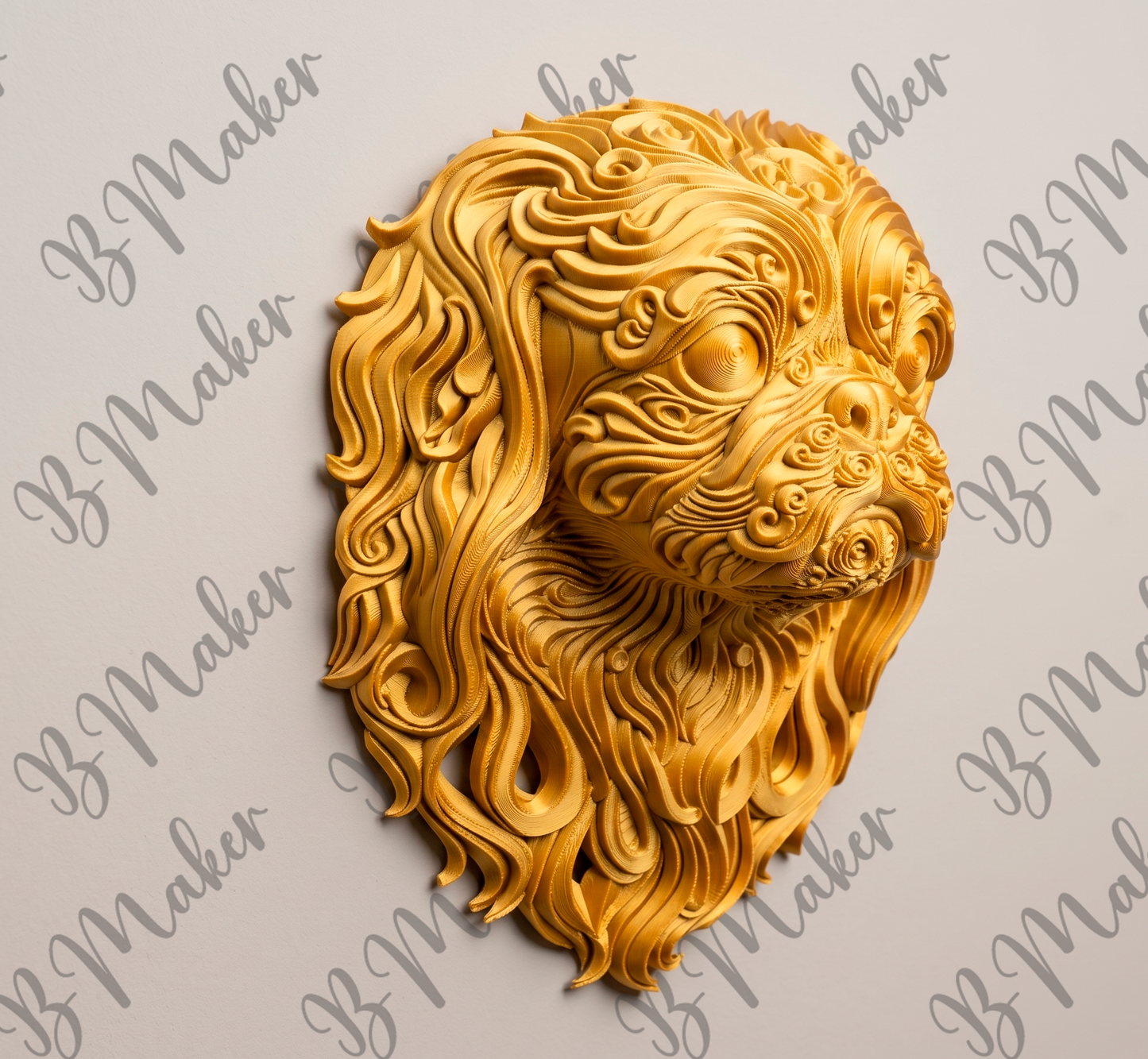Pekingese wall art — view 2