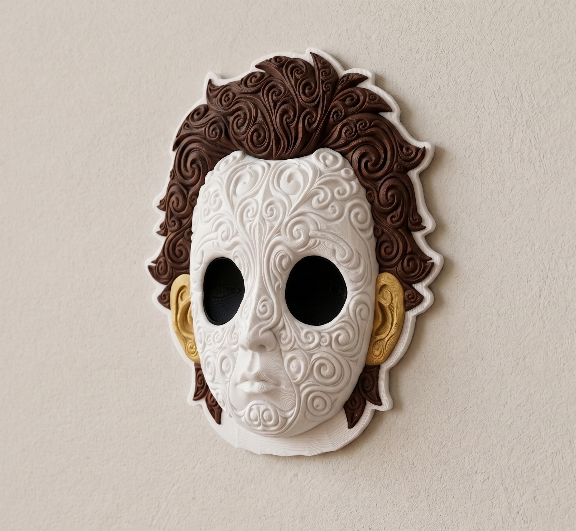 The Masked Shape wall art — view 2