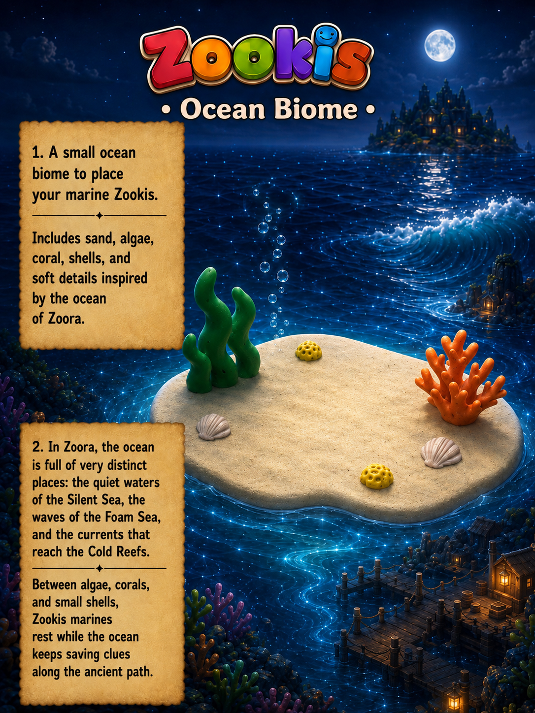 Ocean biome Zookis — view 2