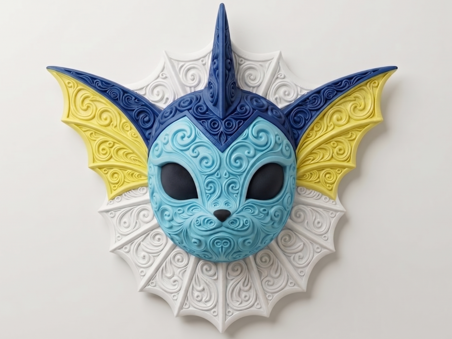 Tidefin 3D printed wall art by Mythical Makers 3D