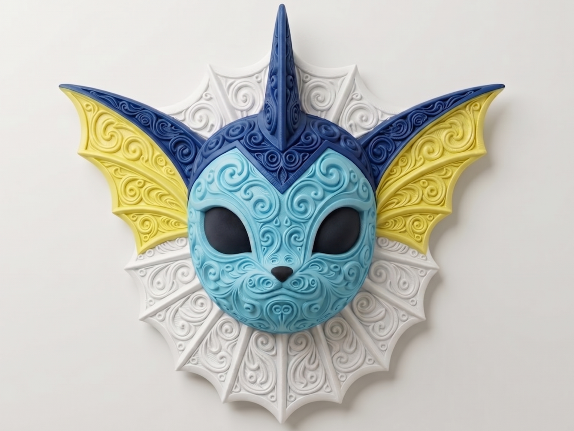 Tidefin 3D printed wall art by Mythical Makers 3D