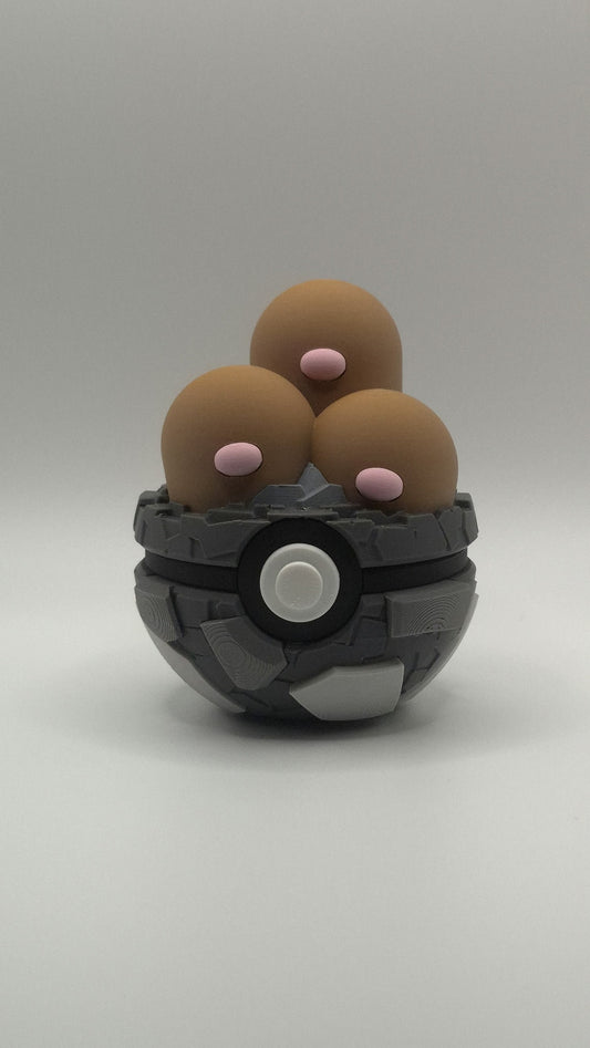 Themed Mythic Ball - Burrowtrio — 3D printed by Mythical Makers 3D