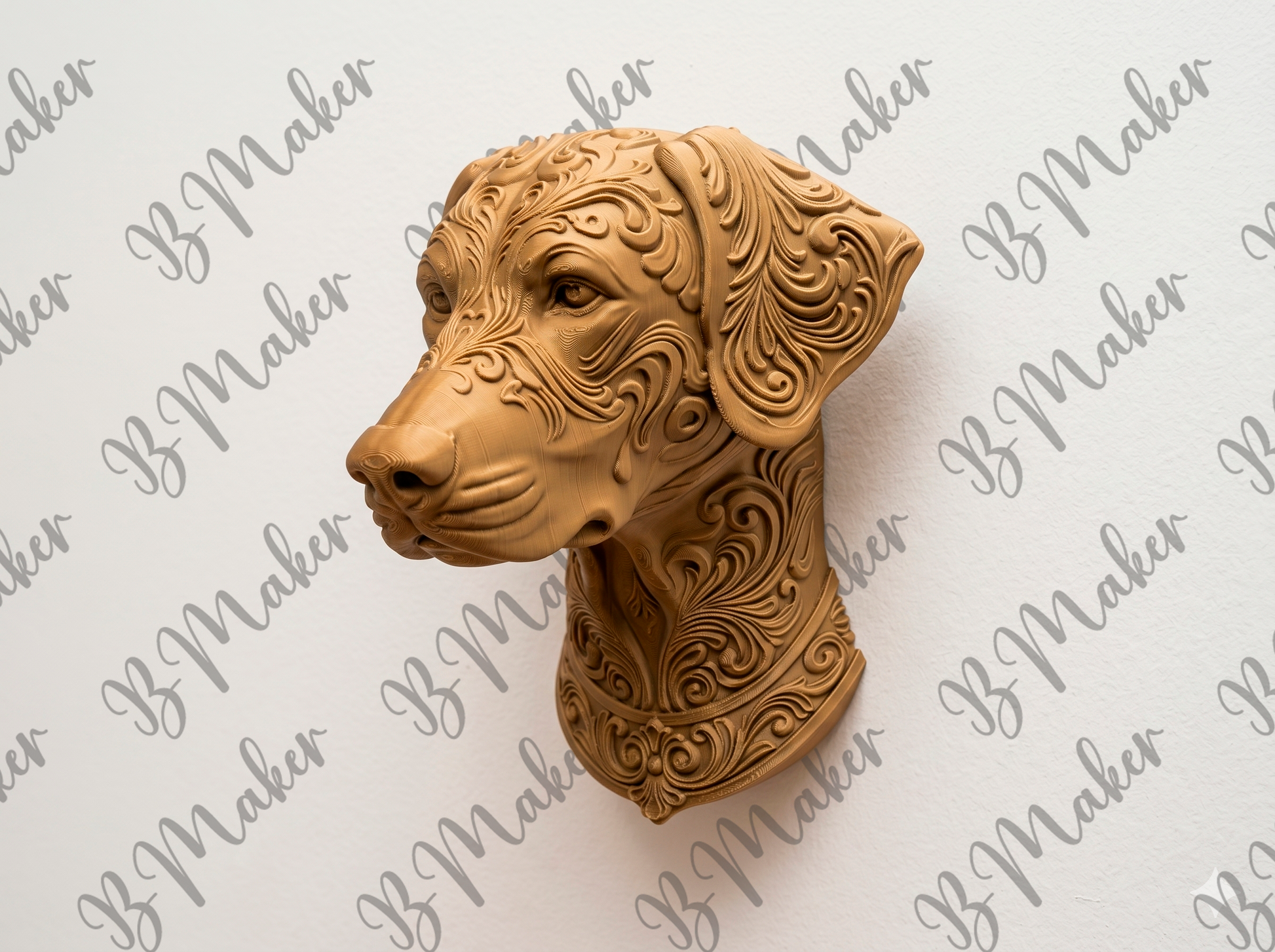 Doberman long ears wall art — view 3
