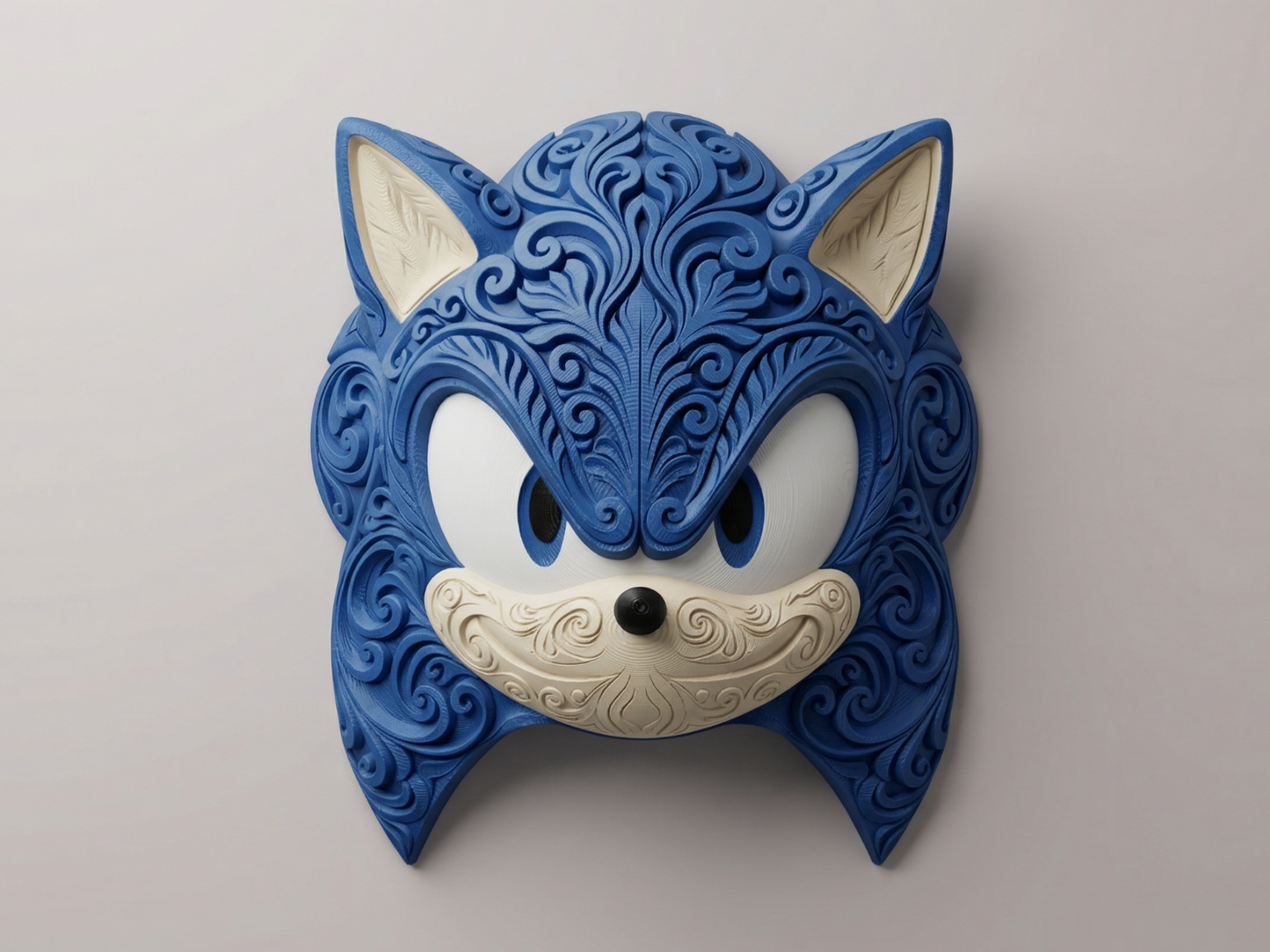 Hedgehog 3D printed wall art by Mythical Makers 3D