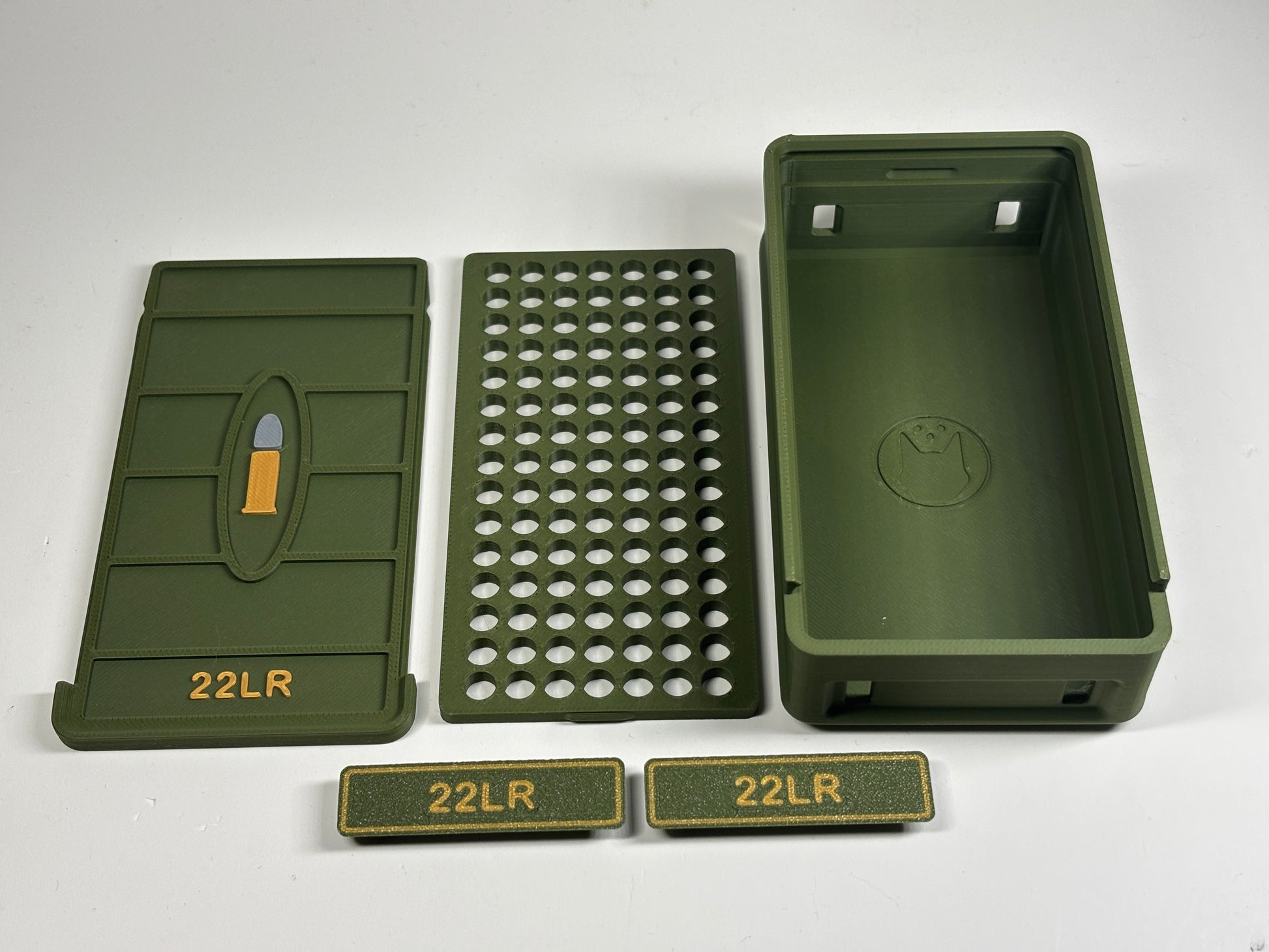 Ammo Storage Box - 22LR - 105 Rounds - Stacks with 9mm - view 2