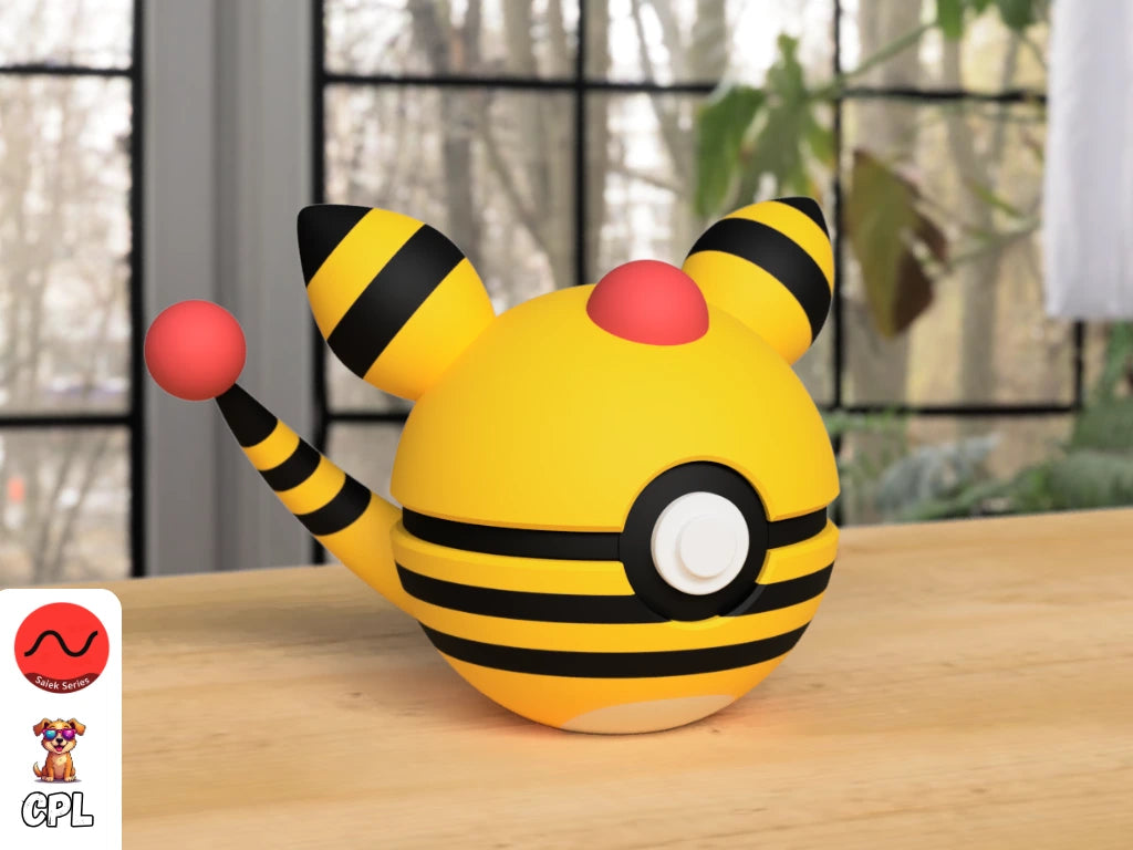 Themed Monster Ball - Ampharos Inspired
