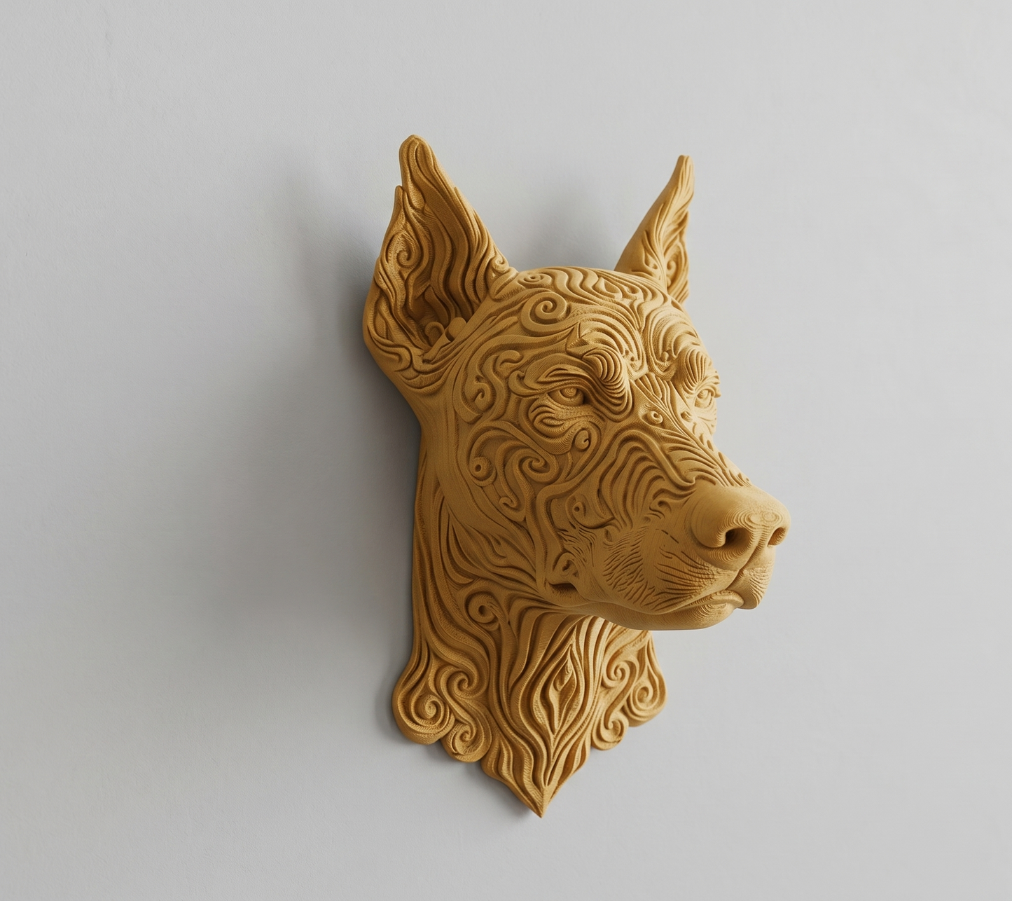 Doberman wall art — view 2