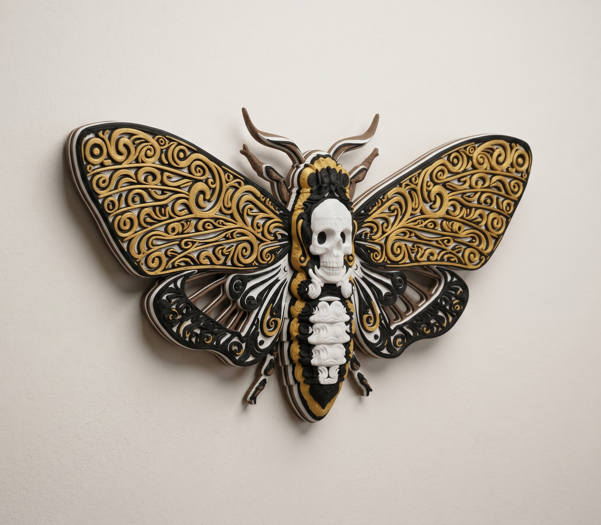 Death's-head Moth wall art — view 2