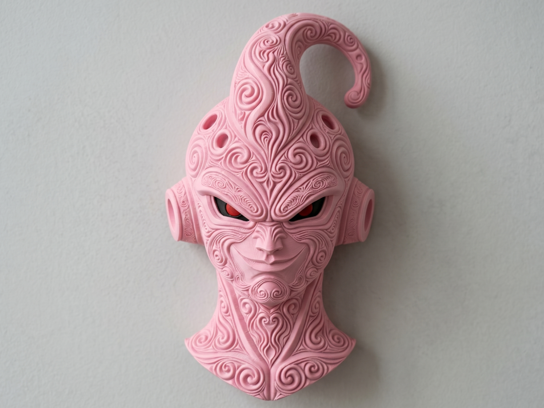 The Pink Djinn 3D printed wall art by Mythical Makers 3D