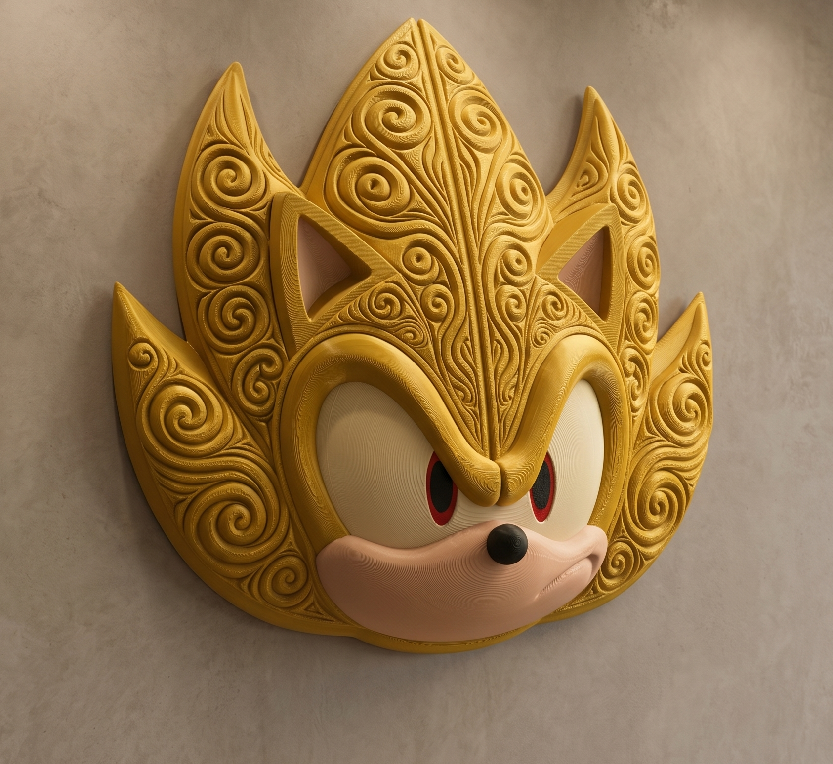 The Golden Blur wall art — view 2