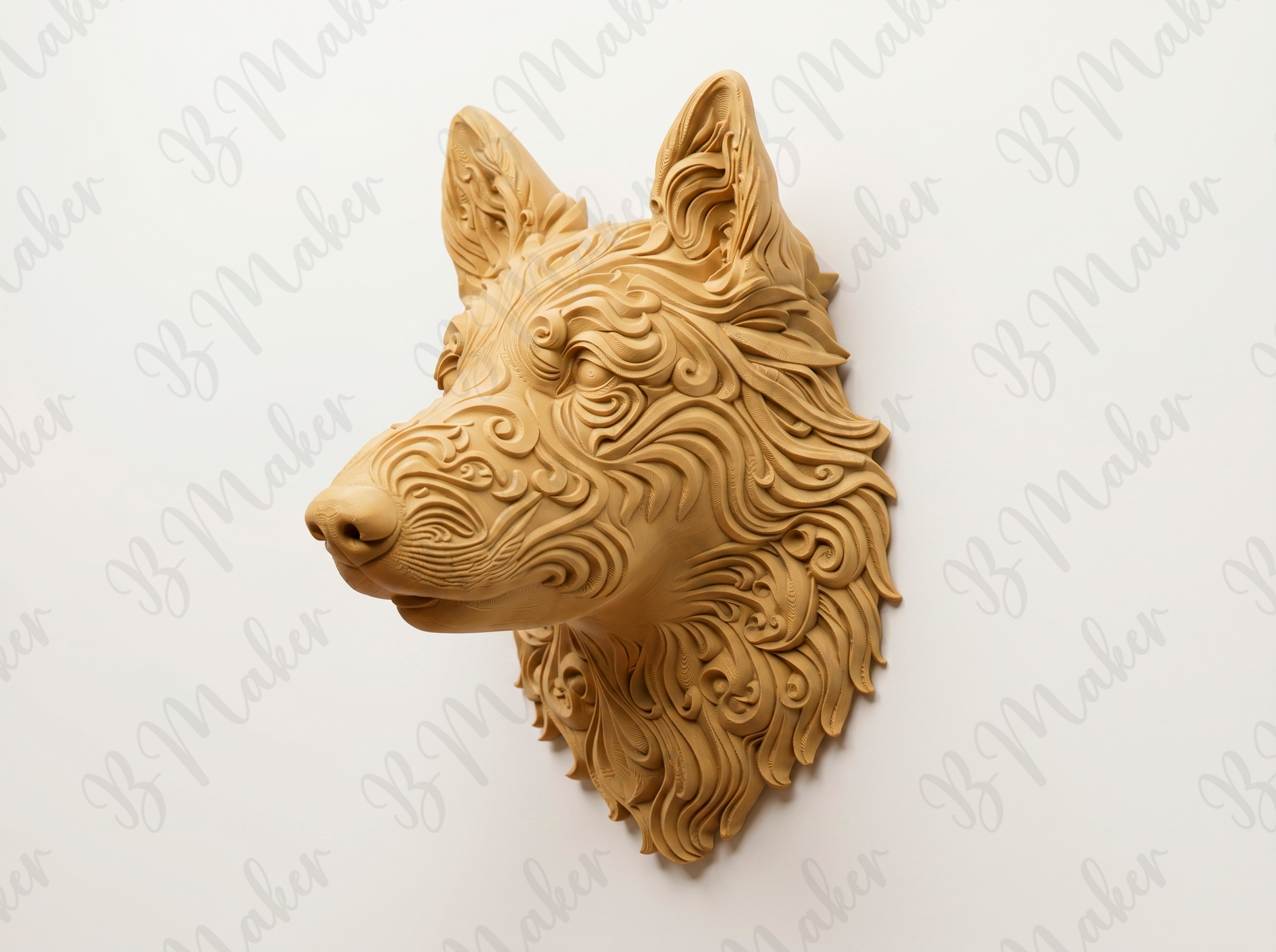 Belgian Shepherd Laekenois wall art — view 3