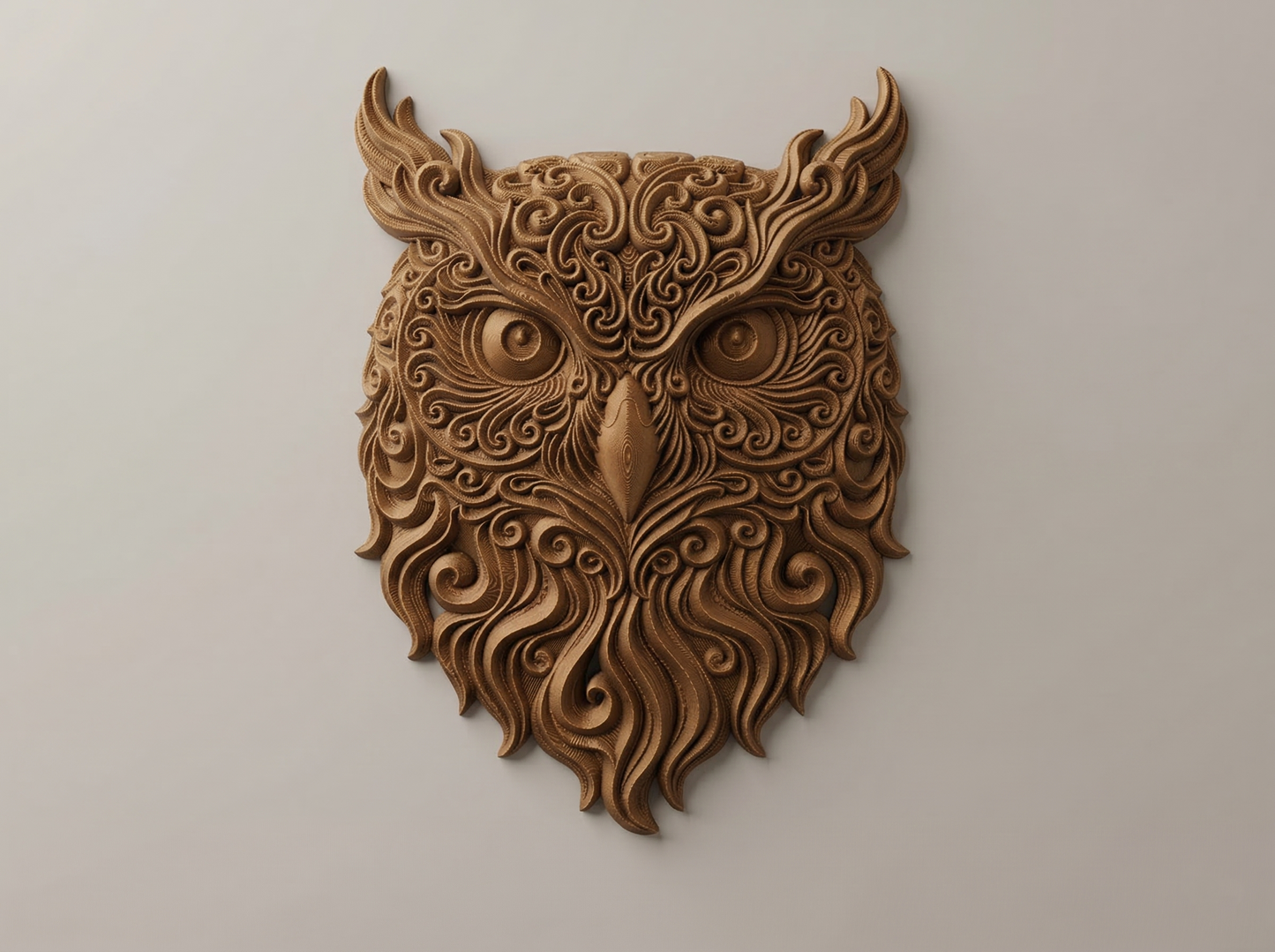 Owl wall art — view 2